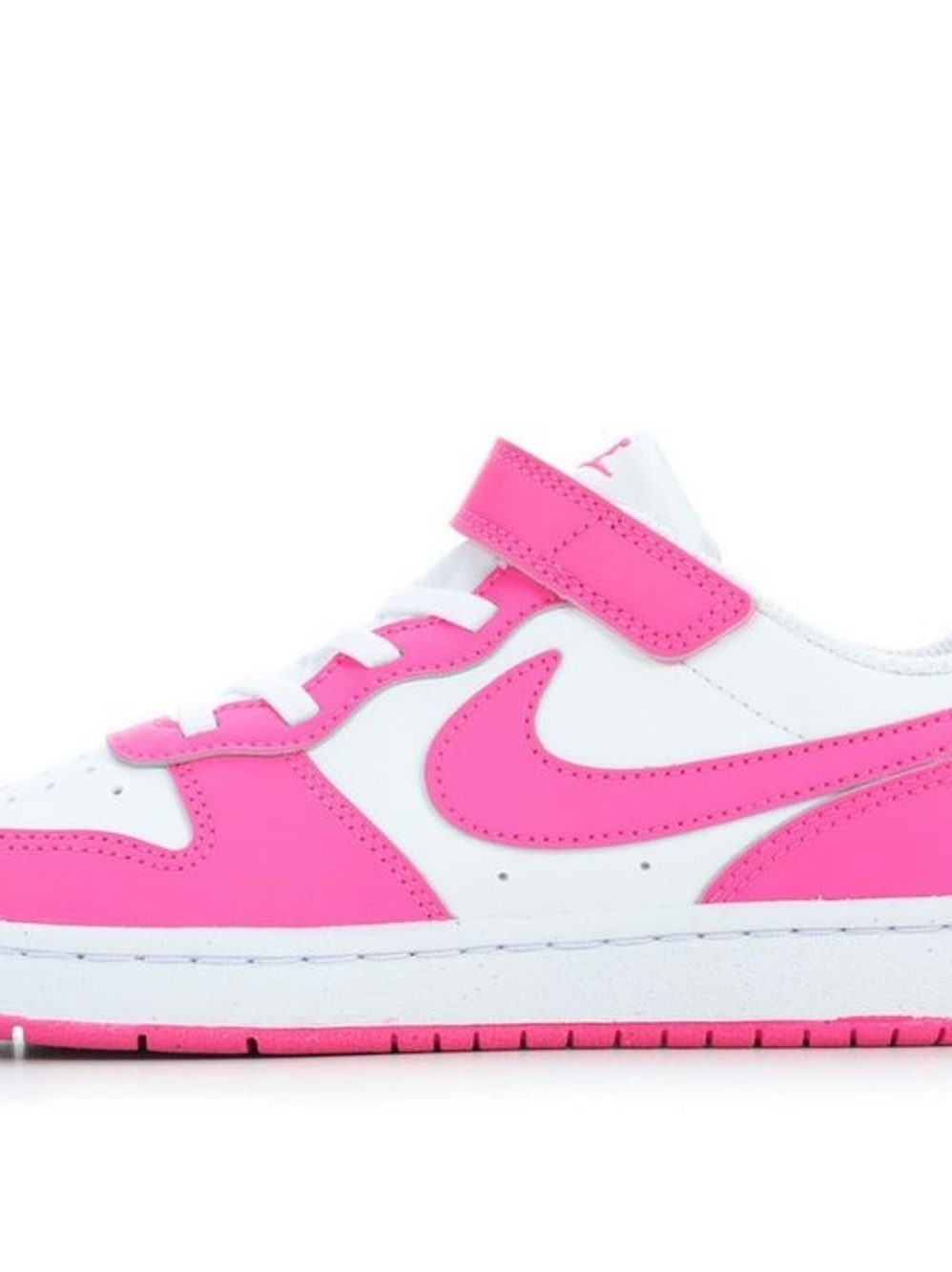 Nike Court Borough Low Recraft Sneakers Girls SIZE 2Y Pink White – NEW - Picture 3 of 5